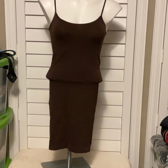 Women's Brown Shapewear Slip - Picture 1 of 4
